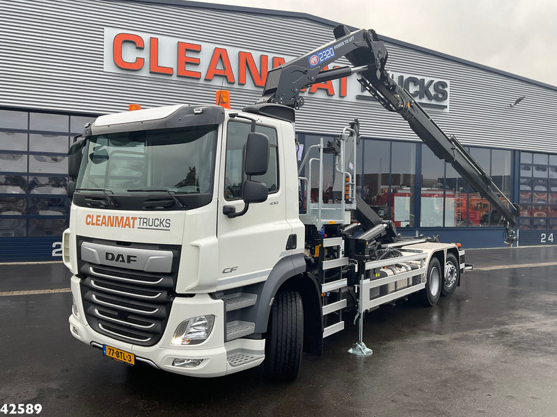 DAF FAN CF 430 HMF 23 Tonmeter laadkraan - 후크 리프트 트럭, 크레인 트럭 : 사진 1 DAF FAN CF 430 HMF 23 Tonmeter laadkraan - 후크 리프트 트럭, 크레인 트럭 : 사진 1