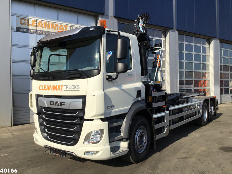 DAF FAN CF 430 HMF 23 Tonmeter laadkraan - 후크 리프트 트럭, 크레인 트럭 : 사진 2 DAF FAN CF 430 HMF 23 Tonmeter laadkraan - 후크 리프트 트럭, 크레인 트럭 : 사진 2