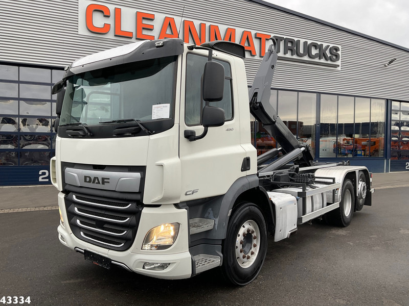 DAF FAN CF 450 Euro 6 ZF Intarder VDL 21 Ton haakarmsysteem - 후크 리프트 트럭 : 사진 1 DAF FAN CF 450 Euro 6 ZF Intarder VDL 21 Ton haakarmsysteem - 후크 리프트 트럭 : 사진 1