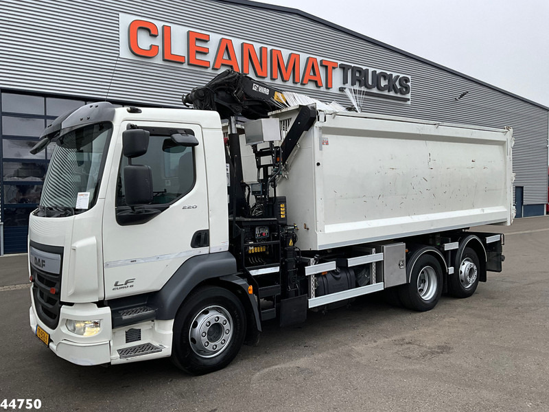 DAF FAN LF 220 Euro 6 Hiab 11 Tonmeter laadkraan Just 166.649 Km! - 덤프트럭, 크레인 트럭 : 사진 2 DAF FAN LF 220 Euro 6 Hiab 11 Tonmeter laadkraan Just 166.649 Km! - 덤프트럭, 크레인 트럭 : 사진 2