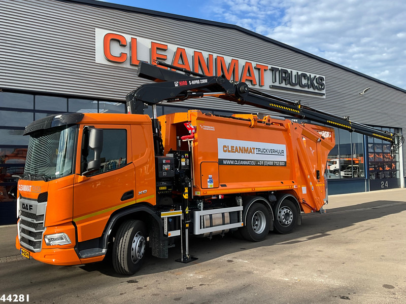 DAF FAN XD 340 Euro 6 Hiab 23 Tonmeter laadkraan - 쓰레기차 : 사진 1 DAF FAN XD 340 Euro 6 Hiab 23 Tonmeter laadkraan - 쓰레기차 : 사진 1