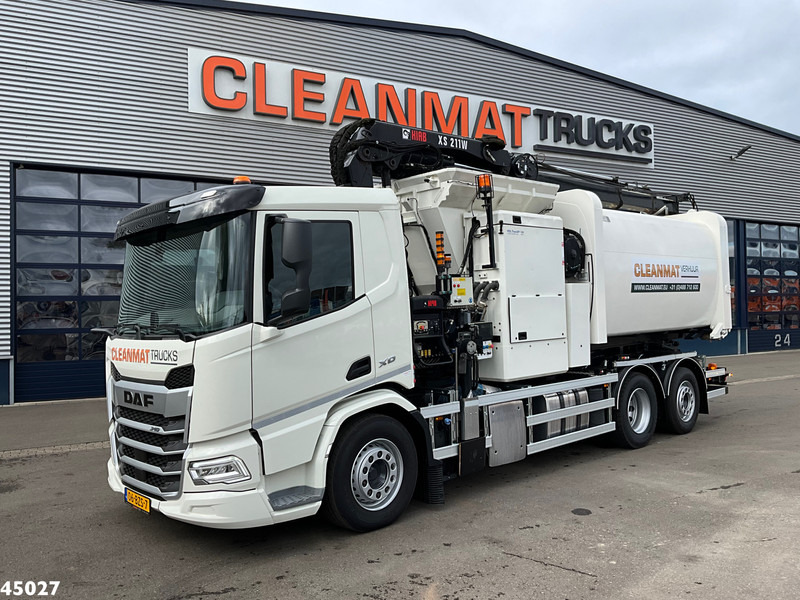 DAF FAN XD 340 Hiab 21 Tonmeter laadkraan - 쓰레기차 : 사진 2 DAF FAN XD 340 Hiab 21 Tonmeter laadkraan - 쓰레기차 : 사진 2
