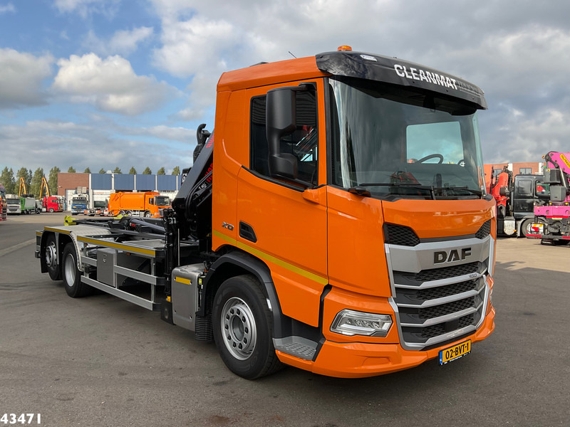 DAF FAN XD 450 Hiab 23 Tonmeter laadkraan - 후크 리프트 트럭, 크레인 트럭 : 사진 3 DAF FAN XD 450 Hiab 23 Tonmeter laadkraan - 후크 리프트 트럭, 크레인 트럭 : 사진 3