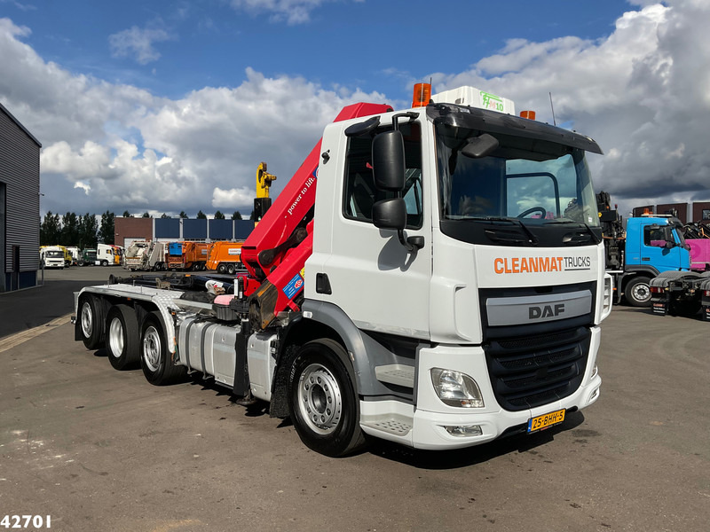 DAF FAQ CF 400 8x2 Euro 6 HMF 21 Tonmeter laadkraan - 후크 리프트 트럭, 크레인 트럭 : 사진 5 DAF FAQ CF 400 8x2 Euro 6 HMF 21 Tonmeter laadkraan - 후크 리프트 트럭, 크레인 트럭 : 사진 5