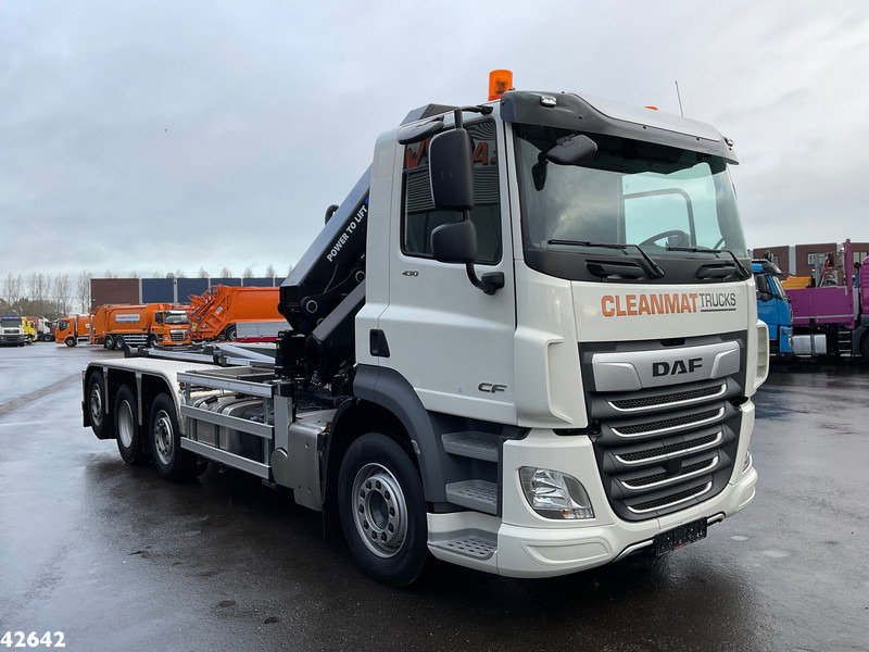 DAF FAQ CF 430 HMF 28 Tonmeter laadkraan - 후크 리프트 트럭, 크레인 트럭 : 사진 3 DAF FAQ CF 430 HMF 28 Tonmeter laadkraan - 후크 리프트 트럭, 크레인 트럭 : 사진 3