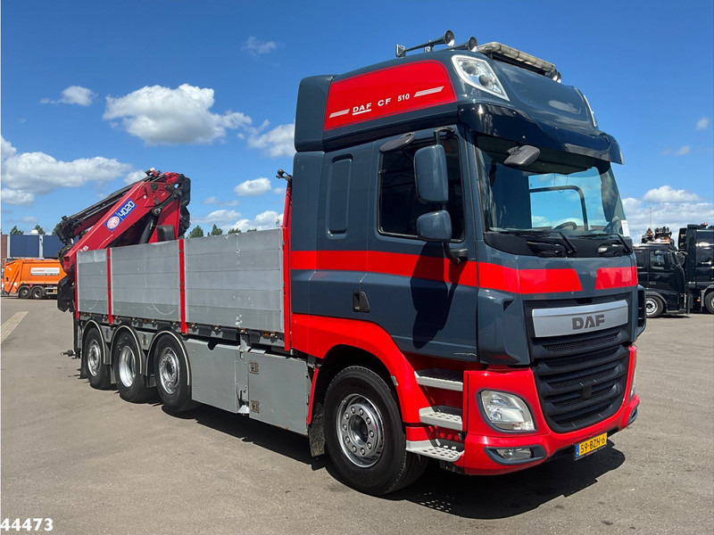 DAF FAQ CF 510 8x2 Euro 6 HMF 40 Tonmeter laadkraan + Fly-JIb - 크레인 트럭 : 사진 4 DAF FAQ CF 510 8x2 Euro 6 HMF 40 Tonmeter laadkraan + Fly-JIb - 크레인 트럭 : 사진 4
