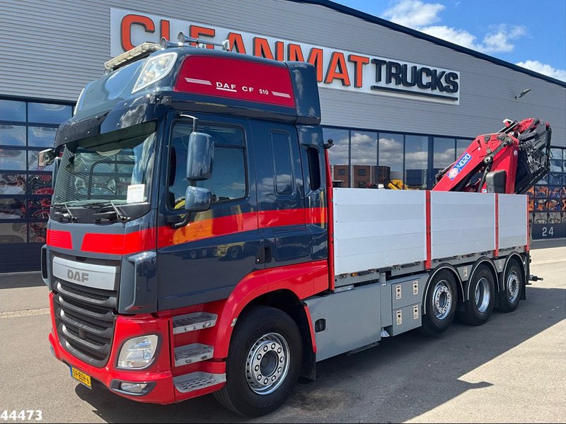 DAF FAQ CF 510 8x2 Euro 6 HMF 40 Tonmeter laadkraan + Fly-JIb - 크레인 트럭 : 사진 2 DAF FAQ CF 510 8x2 Euro 6 HMF 40 Tonmeter laadkraan + Fly-JIb - 크레인 트럭 : 사진 2