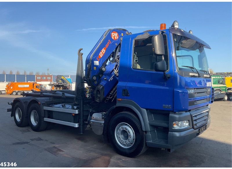 DAF FAT 85 CF 360 6x4 PM 25 Tonmeter laadkraan - 후크 리프트 트럭, 크레인 트럭 : 사진 3 DAF FAT 85 CF 360 6x4 PM 25 Tonmeter laadkraan - 후크 리프트 트럭, 크레인 트럭 : 사진 3