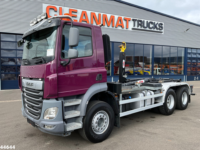 DAF FAT CF 480 6x4 Euro 6 Hyvalift 20 Ton haakarmsysteem Just 88.552 km! - 후크 리프트 트럭 : 사진 2 DAF FAT CF 480 6x4 Euro 6 Hyvalift 20 Ton haakarmsysteem Just 88.552 km! - 후크 리프트 트럭 : 사진 2