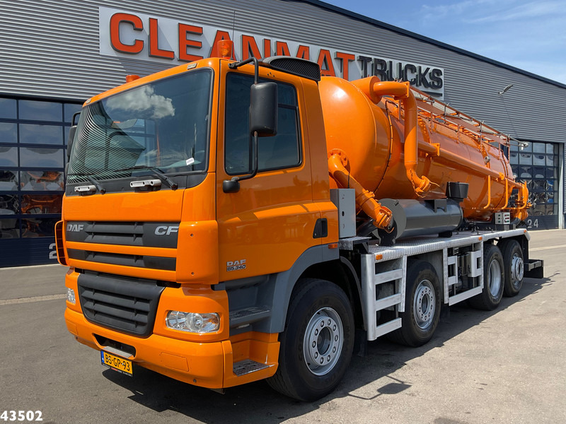 DAF FAX 85 CF 340 Droge stoffen blaas installatie Just 21.613 km! - 진공 흡입 트럭 : 사진 2 DAF FAX 85 CF 340 Droge stoffen blaas installatie Just 21.613 km! - 진공 흡입 트럭 : 사진 2
