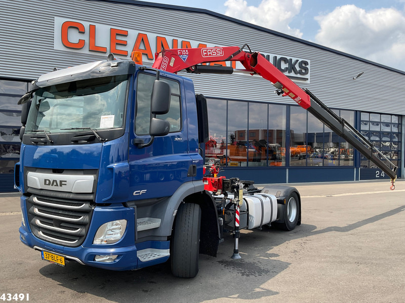 DAF FT CF 370 Euro 6 Fassi 15 Tonmeter laadkraan - 트랙터 유닛 : 사진 1 DAF FT CF 370 Euro 6 Fassi 15 Tonmeter laadkraan - 트랙터 유닛 : 사진 1