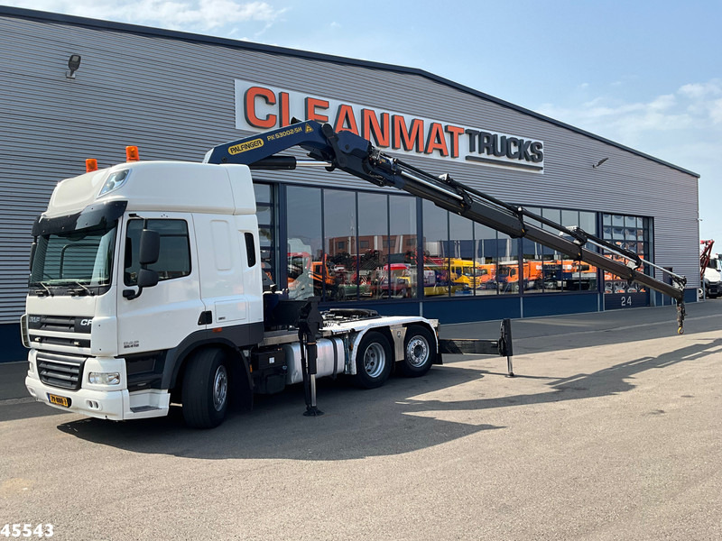 DAF FTN 85 CF 410 Palfinger 55 Tonmeter laadkraan + Pacton 2-assige oplegger met Tridec besturing - 트랙터 유닛 : 사진 3 DAF FTN 85 CF 410 Palfinger 55 Tonmeter laadkraan + Pacton 2-assige oplegger met Tridec besturing - 트랙터 유닛 : 사진 3
