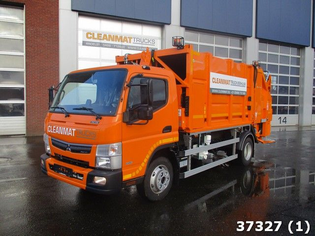 FUSO Canter 9C18 - 쓰레기차 : 사진 1 FUSO Canter 9C18 - 쓰레기차 : 사진 1