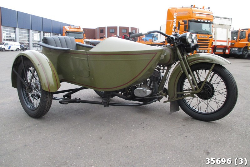 Harley-Davidson D 750 zijspan combinatie - 오토바이 : 사진 3 Harley-Davidson D 750 zijspan combinatie - 오토바이 : 사진 3