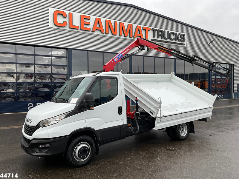 Iveco Daily 72C18 HMF laadkraan 3,4 Tonmeter laadkraan + Meiller 3-zijdige kipper New & Unused!! - 덤프트럭, 크레인 트럭 : 사진 2 Iveco Daily 72C18 HMF laadkraan 3,4 Tonmeter laadkraan + Meiller 3-zijdige kipper New & Unused!! - 덤프트럭, 크레인 트럭 : 사진 2