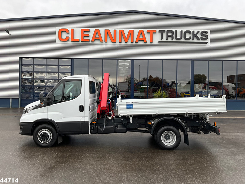 Iveco Daily 72C18 HMF laadkraan 3,4 Tonmeter laadkraan + Meiller 3-zijdige kipper New & Unused!! - 덤프트럭, 크레인 트럭 : 사진 4 Iveco Daily 72C18 HMF laadkraan 3,4 Tonmeter laadkraan + Meiller 3-zijdige kipper New & Unused!! - 덤프트럭, 크레인 트럭 : 사진 4