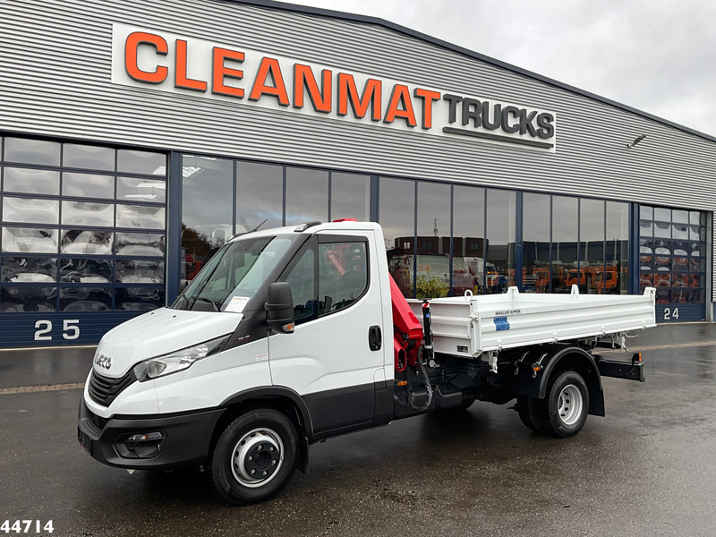Iveco Daily 72C18 HMF laadkraan 3,4 Tonmeter laadkraan + Meiller 3-zijdige kipper New & Unused!! - 덤프트럭, 크레인 트럭 : 사진 3 Iveco Daily 72C18 HMF laadkraan 3,4 Tonmeter laadkraan + Meiller 3-zijdige kipper New & Unused!! - 덤프트럭, 크레인 트럭 : 사진 3