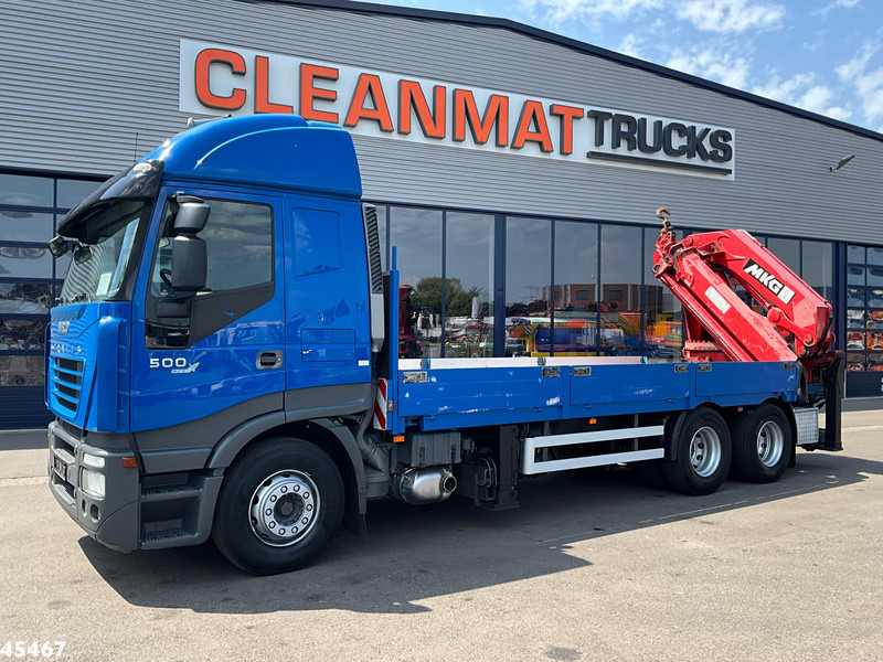 Iveco Stralis 500 6x4 MKG 54 Tonmeter laadkraan - 크레인 트럭 : 사진 4 Iveco Stralis 500 6x4 MKG 54 Tonmeter laadkraan - 크레인 트럭 : 사진 4