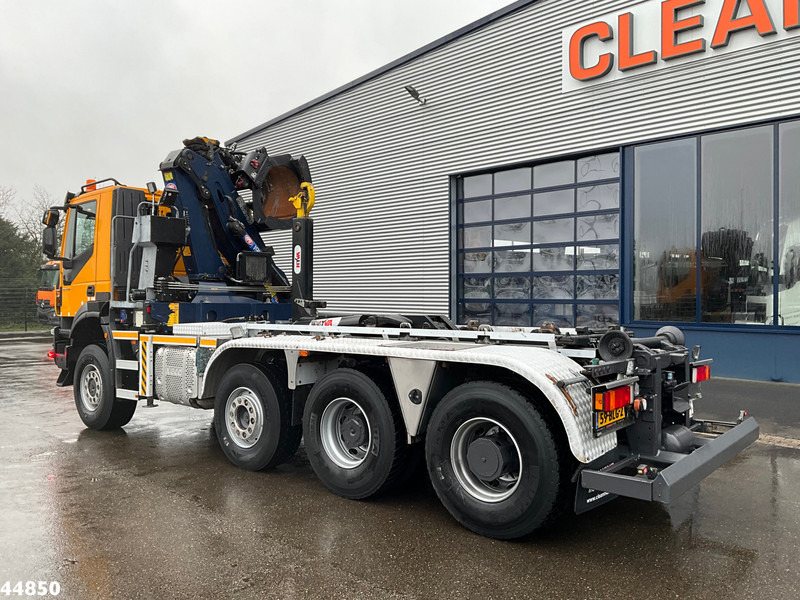 Iveco Trakker AD380T41W 8x6 Euro 6 HMF 19 Tonmeter Z-kraan - 후크 리프트 트럭, 크레인 트럭 : 사진 2 Iveco Trakker AD380T41W 8x6 Euro 6 HMF 19 Tonmeter Z-kraan - 후크 리프트 트럭, 크레인 트럭 : 사진 2
