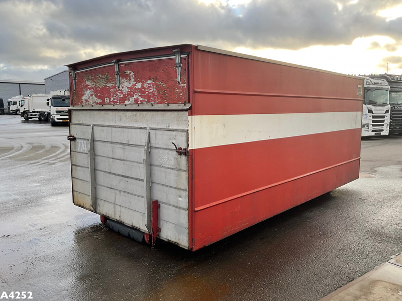 Leebur gesloten container met Laadklep - 롤오프 컨테이너 : 사진 2 Leebur gesloten container met Laadklep - 롤오프 컨테이너 : 사진 2