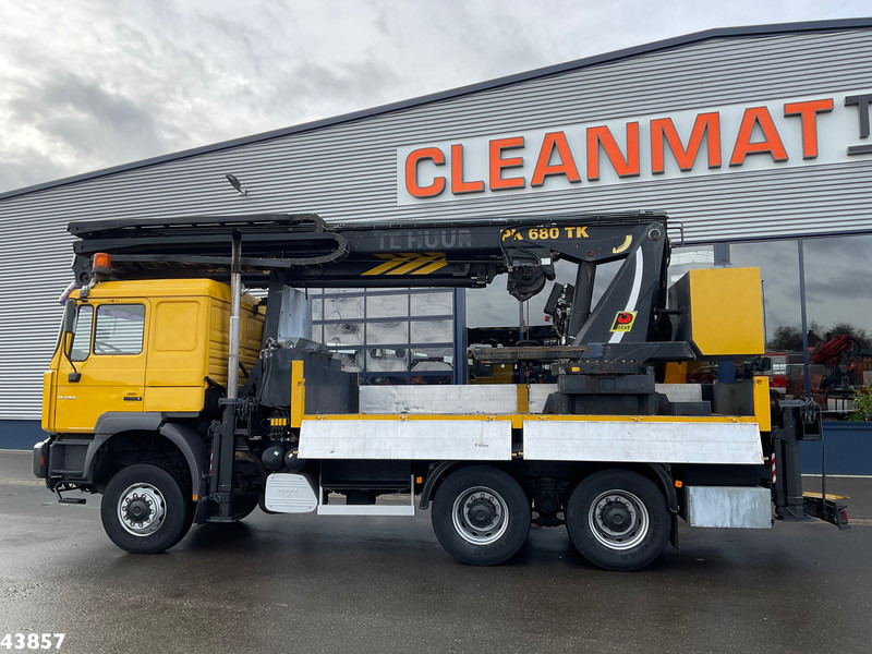 MAN F2000 6x6 Full Steel Manual Palfinger 68 Meter Dachdecker kran Just 54.133 km! - 크레인 트럭 : 사진 4 MAN F2000 6x6 Full Steel Manual Palfinger 68 Meter Dachdecker kran Just 54.133 km! - 크레인 트럭 : 사진 4