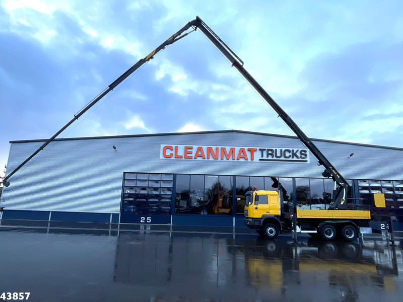 MAN F2000 6x6 Full Steel Manual Palfinger 68 Meter Dachdecker kran Just 54.133 km! - 크레인 트럭 : 사진 1 MAN F2000 6x6 Full Steel Manual Palfinger 68 Meter Dachdecker kran Just 54.133 km! - 크레인 트럭 : 사진 1