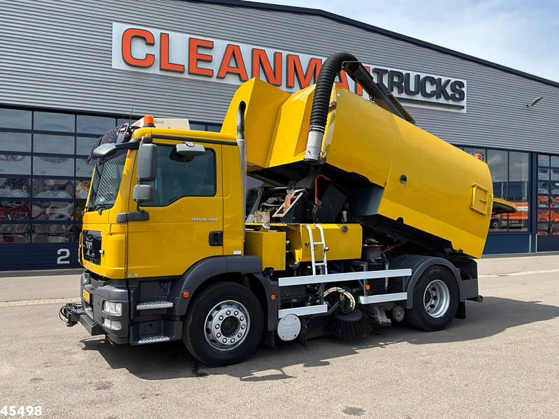 MAN TGM 18.290 4x2 Johnston Beam VT 800 Left and right sweeper - 거리 청소 차량 : 사진 2 MAN TGM 18.290 4x2 Johnston Beam VT 800 Left and right sweeper - 거리 청소 차량 : 사진 2