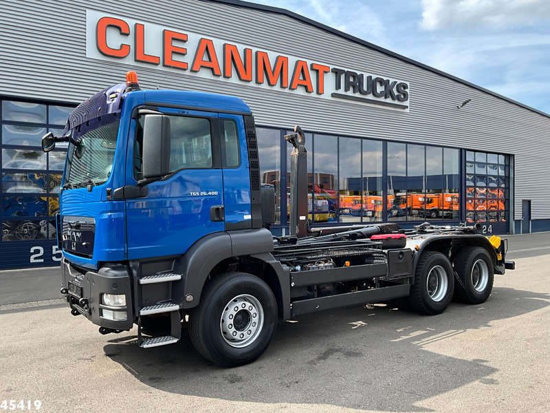 MAN TGS 26.400 6x4 Manual Full Steel Just 327.817 km! - 후크 리프트 트럭 : 사진 2 MAN TGS 26.400 6x4 Manual Full Steel Just 327.817 km! - 후크 리프트 트럭 : 사진 2