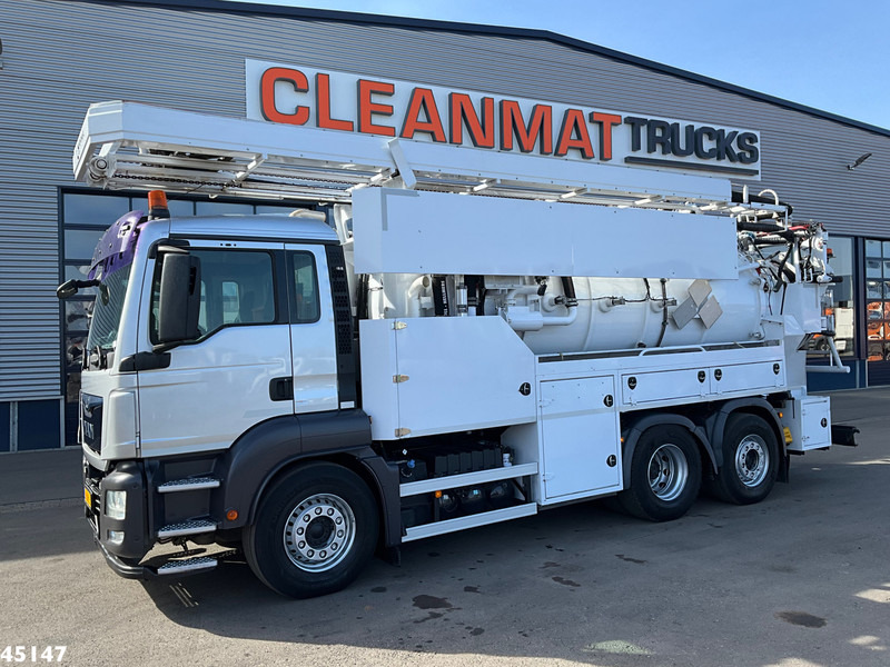 MAN TGS 26.440 Euro 6 Kroll 11m³ Riool Combi - 진공 흡입 트럭 : 사진 2 MAN TGS 26.440 Euro 6 Kroll 11m³ Riool Combi - 진공 흡입 트럭 : 사진 2