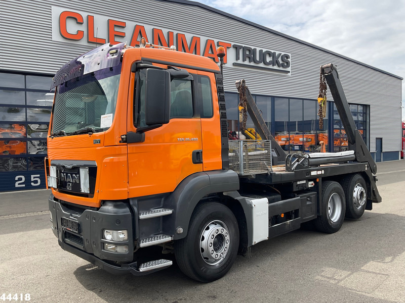 MAN TGS 26.480 Euro 5 VDL 18 Ton portaalarmsysteem - 스킵 로더 트럭 : 사진 2 MAN TGS 26.480 Euro 5 VDL 18 Ton portaalarmsysteem - 스킵 로더 트럭 : 사진 2