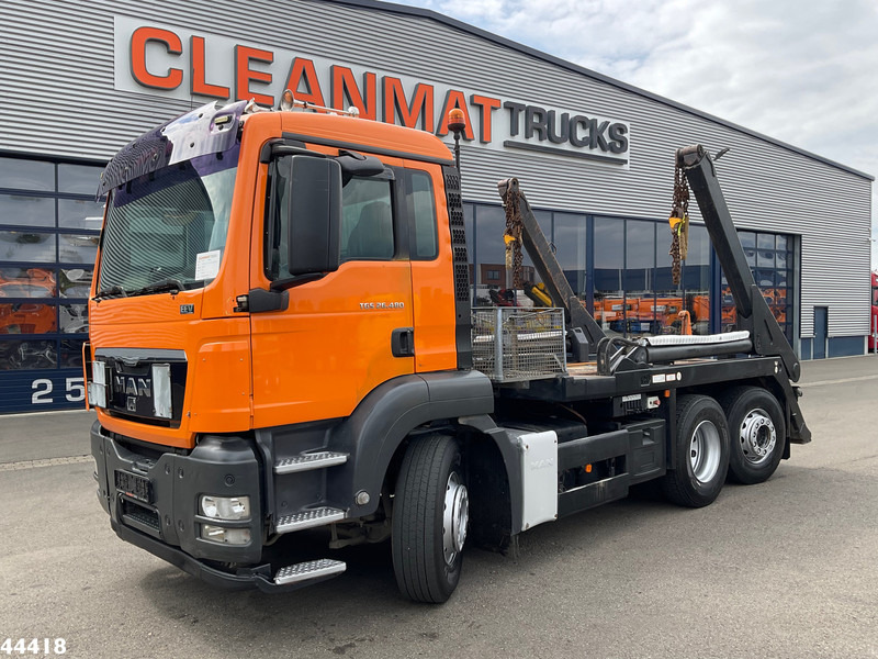MAN TGS 26.480 Euro 5 VDL 18 Ton portaalarmsysteem - 스킵 로더 트럭 : 사진 1 MAN TGS 26.480 Euro 5 VDL 18 Ton portaalarmsysteem - 스킵 로더 트럭 : 사진 1