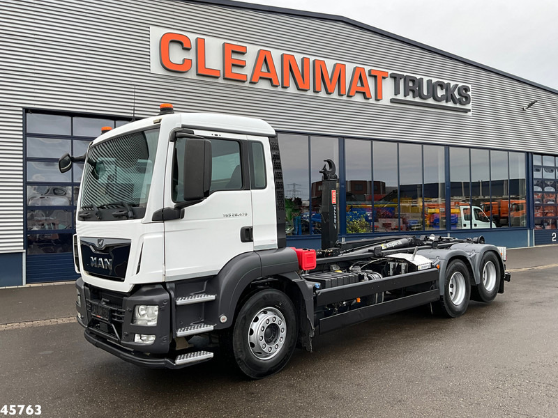 MAN TGS 28.470 Euro 6 Marrel 20 Ton haakarmsysteem - 후크 리프트 트럭 : 사진 2 MAN TGS 28.470 Euro 6 Marrel 20 Ton haakarmsysteem - 후크 리프트 트럭 : 사진 2