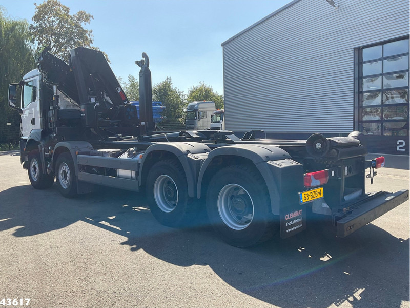 MAN TGS 32.470 8x4 Euro 6 Hiab 22 Tonmeter laadkraan Just 68.765 Km! - 후크 리프트 트럭 : 사진 2 MAN TGS 32.470 8x4 Euro 6 Hiab 22 Tonmeter laadkraan Just 68.765 Km! - 후크 리프트 트럭 : 사진 2