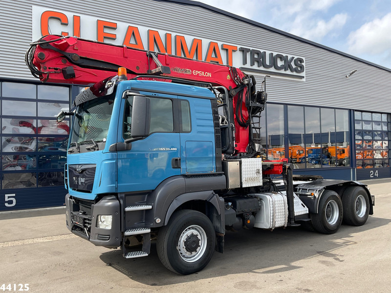 MAN TGS 33.480 6x6 Euro 6 Palfinger 27 Tonmeter boomkraan - 트랙터 유닛 : 사진 2 MAN TGS 33.480 6x6 Euro 6 Palfinger 27 Tonmeter boomkraan - 트랙터 유닛 : 사진 2