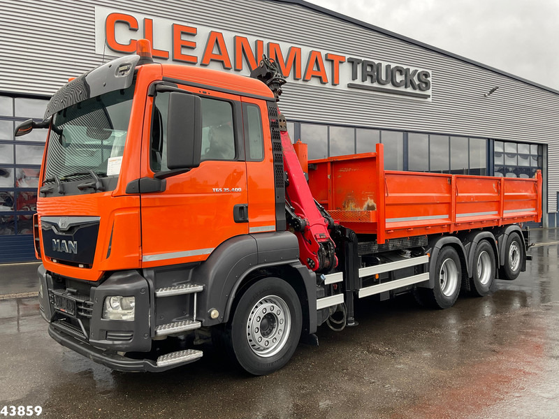 MAN TGS 35.400 8x4 Euro 6 Palfinger 17 Tonmeter Z-kraan - 덤프트럭, 크레인 트럭 : 사진 4 MAN TGS 35.400 8x4 Euro 6 Palfinger 17 Tonmeter Z-kraan - 덤프트럭, 크레인 트럭 : 사진 4
