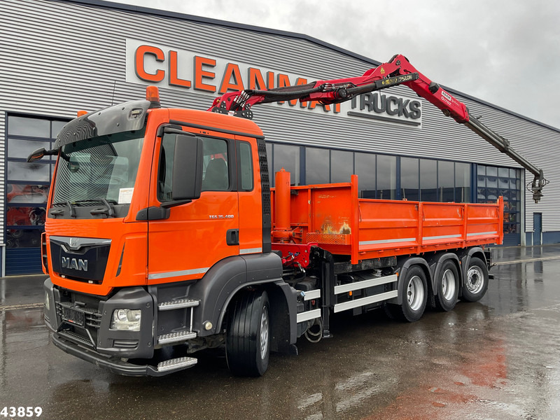 MAN TGS 35.400 8x4 Euro 6 Palfinger 17 Tonmeter Z-kraan - 덤프트럭, 크레인 트럭 : 사진 2 MAN TGS 35.400 8x4 Euro 6 Palfinger 17 Tonmeter Z-kraan - 덤프트럭, 크레인 트럭 : 사진 2