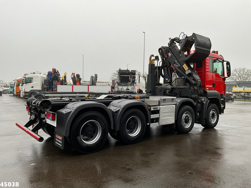 MAN TGS 35.400 8x6 Euro 6 HMF 16 Tonmeter Z-kraan - 후크 리프트 트럭, 크레인 트럭 : 사진 4 MAN TGS 35.400 8x6 Euro 6 HMF 16 Tonmeter Z-kraan - 후크 리프트 트럭, 크레인 트럭 : 사진 4