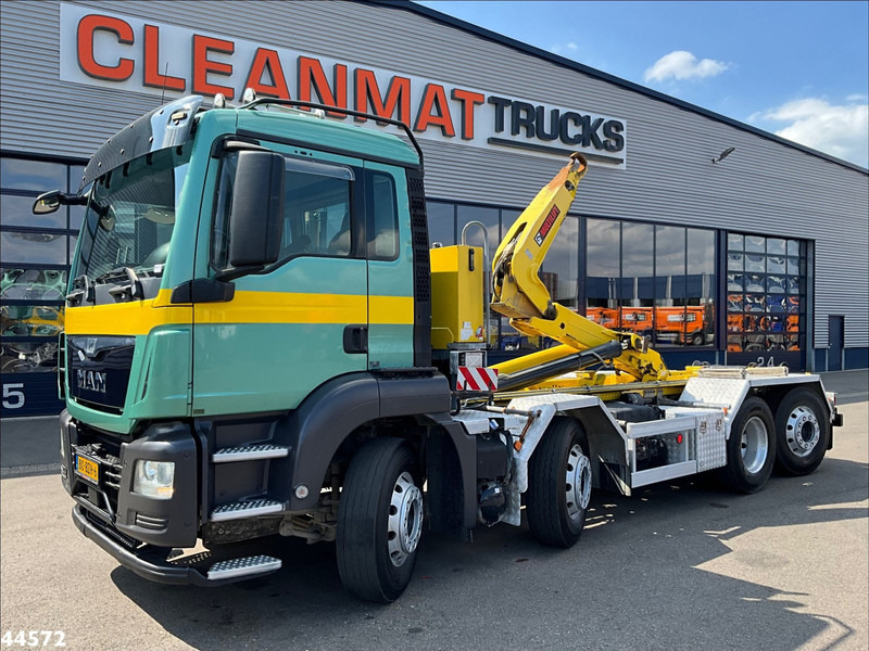 MAN TGS 35.440 8x2 Euro 6 Multilift 26 Ton haakarmsysteem - 후크 리프트 트럭 : 사진 1 MAN TGS 35.440 8x2 Euro 6 Multilift 26 Ton haakarmsysteem - 후크 리프트 트럭 : 사진 1