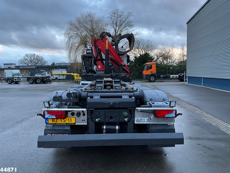 MAN TGS 35.440 8x4 HMF 16 Tonmeter Z-kraan - 후크 리프트 트럭 : 사진 3 MAN TGS 35.440 8x4 HMF 16 Tonmeter Z-kraan - 후크 리프트 트럭 : 사진 3