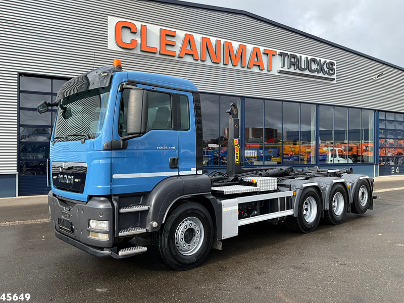 MAN TGS 35.440 8x4 Hyvalift 26 Ton haakarmsysteem - 후크 리프트 트럭 : 사진 2 MAN TGS 35.440 8x4 Hyvalift 26 Ton haakarmsysteem - 후크 리프트 트럭 : 사진 2