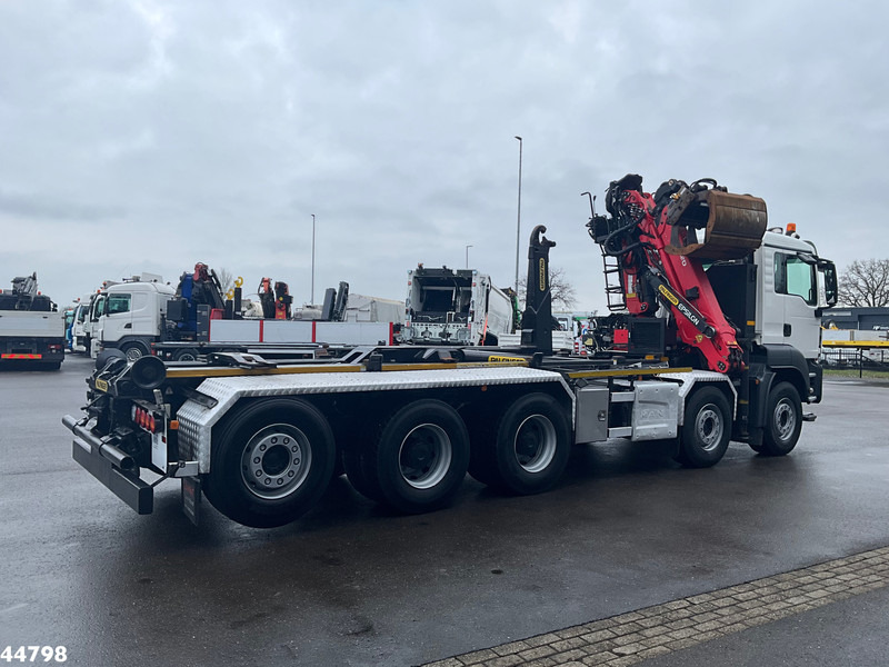 MAN TGS 35.460 10x4 Euro 6 Palfinger 20 Tonmeter Z-kraan - 후크 리프트 트럭, 크레인 트럭 : 사진 4 MAN TGS 35.460 10x4 Euro 6 Palfinger 20 Tonmeter Z-kraan - 후크 리프트 트럭, 크레인 트럭 : 사진 4