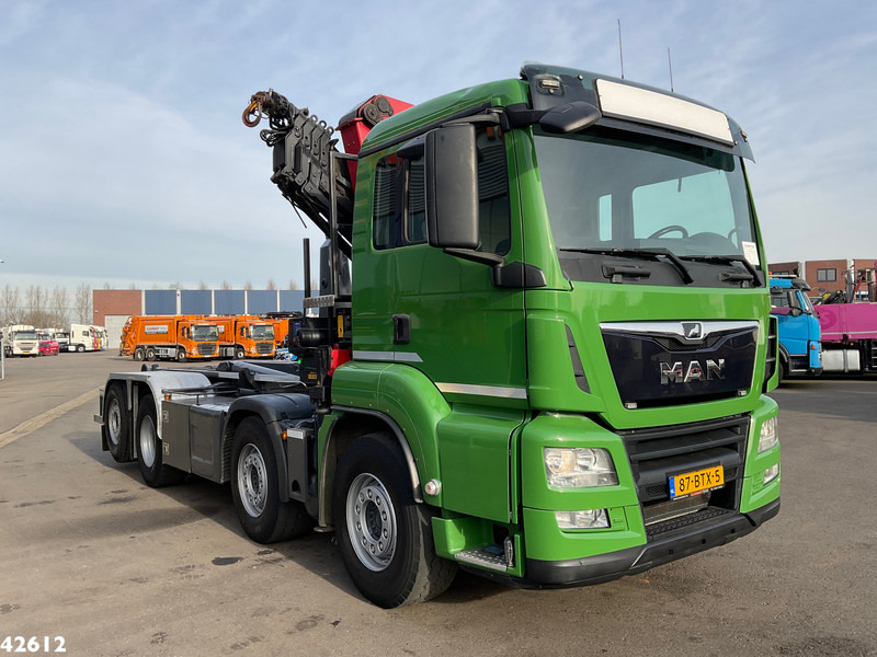 MAN TGS 35.460 8x2 Euro 6 HMF 26 Tonmeter laadkraan - 후크 리프트 트럭, 크레인 트럭 : 사진 3 MAN TGS 35.460 8x2 Euro 6 HMF 26 Tonmeter laadkraan - 후크 리프트 트럭, 크레인 트럭 : 사진 3