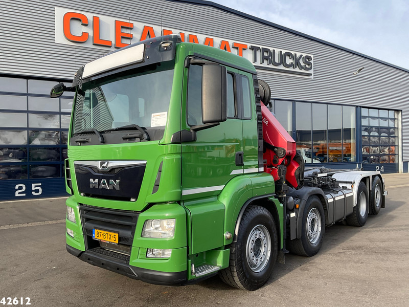 MAN TGS 35.460 8x2 Euro 6 HMF 26 Tonmeter laadkraan - 후크 리프트 트럭, 크레인 트럭 : 사진 2 MAN TGS 35.460 8x2 Euro 6 HMF 26 Tonmeter laadkraan - 후크 리프트 트럭, 크레인 트럭 : 사진 2