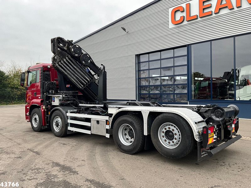 MAN TGS 35.480 8x4H Euro 6 HMF 40 Tonmeter laadkraan + Fly-Jib - 후크 리프트 트럭, 크레인 트럭 : 사진 5 MAN TGS 35.480 8x4H Euro 6 HMF 40 Tonmeter laadkraan + Fly-Jib - 후크 리프트 트럭, 크레인 트럭 : 사진 5