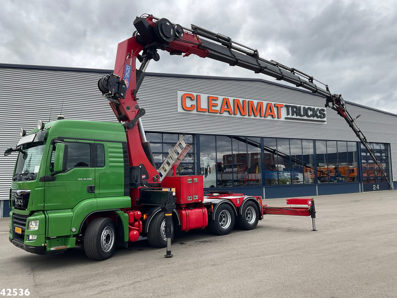 MAN TGS 35.500 8x4 HMF 95 Tonmeter laadkraan bj. 2019! - 트랙터 유닛 : 사진 1 MAN TGS 35.500 8x4 HMF 95 Tonmeter laadkraan bj. 2019! - 트랙터 유닛 : 사진 1