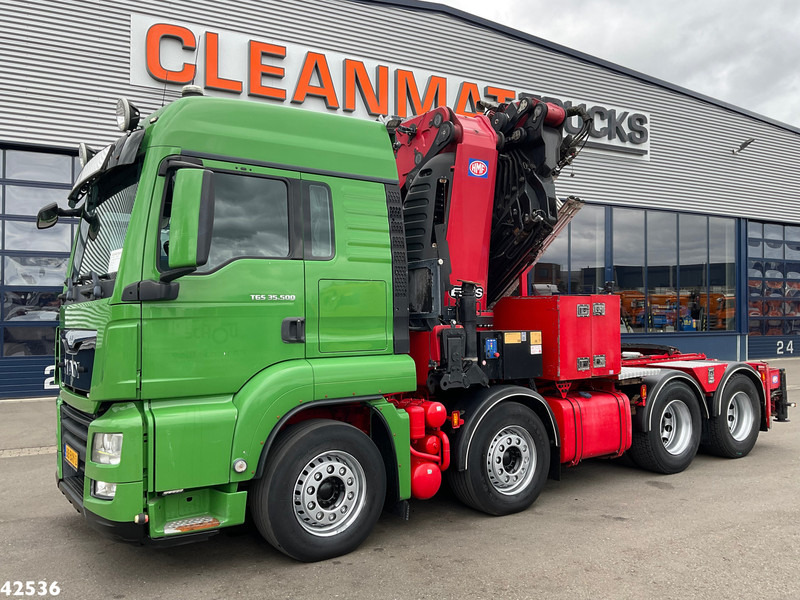 MAN TGS 35.500 8x4 HMF 95 Tonmeter laadkraan bj. 2019! - 트랙터 유닛 : 사진 2 MAN TGS 35.500 8x4 HMF 95 Tonmeter laadkraan bj. 2019! - 트랙터 유닛 : 사진 2