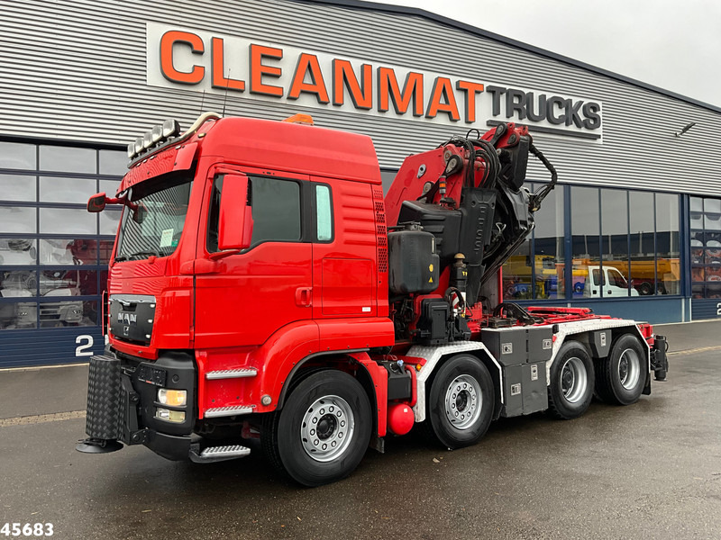 MAN TGS 41.480 8x4 ZF Intarder Fassi 130 Tonmeter laadkraan + Fly-JIb - 크레인 트럭 : 사진 2 MAN TGS 41.480 8x4 ZF Intarder Fassi 130 Tonmeter laadkraan + Fly-JIb - 크레인 트럭 : 사진 2