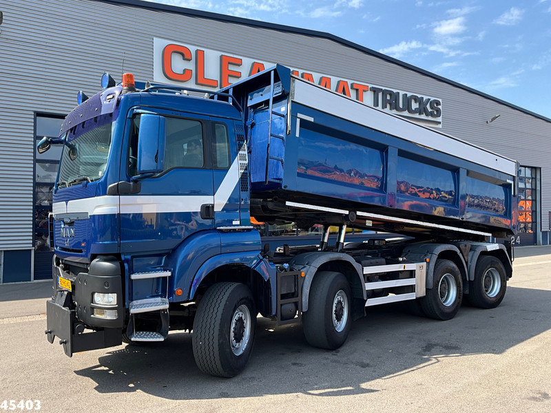 MAN TGS 43.440 8x8 HTS 30 Ton containersysteem + Vossebelt 20m³ container - 케이블 시스템 트럭 : 사진 3 MAN TGS 43.440 8x8 HTS 30 Ton containersysteem + Vossebelt 20m³ container - 케이블 시스템 트럭 : 사진 3