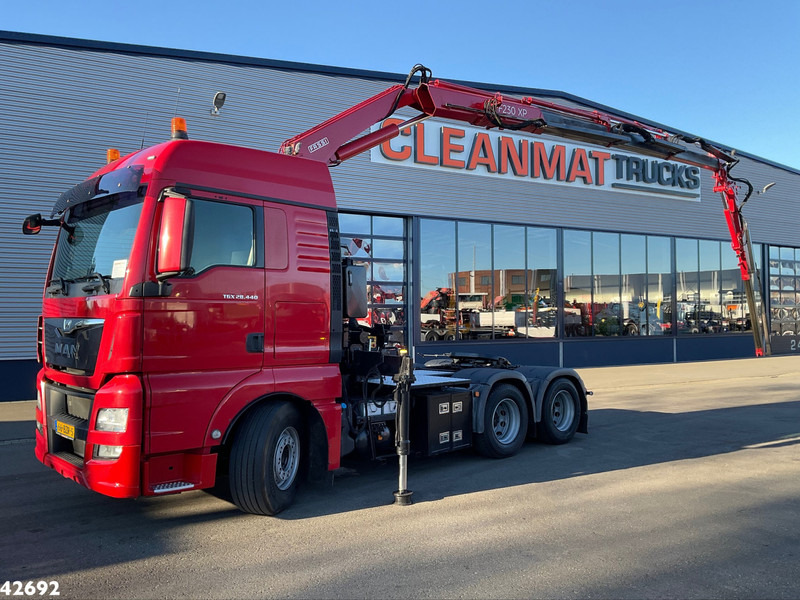 MAN TGX 28.440 Euro 6 Fassi 23 Tonmeter laadkraan + Fly-Jib - 트랙터 유닛 : 사진 1 MAN TGX 28.440 Euro 6 Fassi 23 Tonmeter laadkraan + Fly-Jib - 트랙터 유닛 : 사진 1