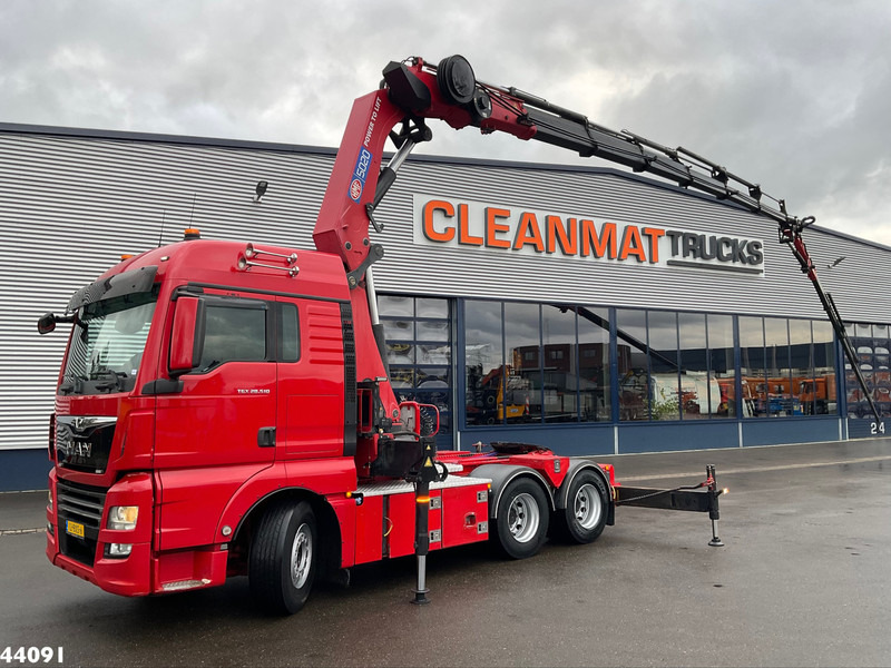 MAN TGX 28.510 HMF 50 Tonmeter laadkraan + Fly-Jib - 트랙터 유닛 : 사진 1 MAN TGX 28.510 HMF 50 Tonmeter laadkraan + Fly-Jib - 트랙터 유닛 : 사진 1